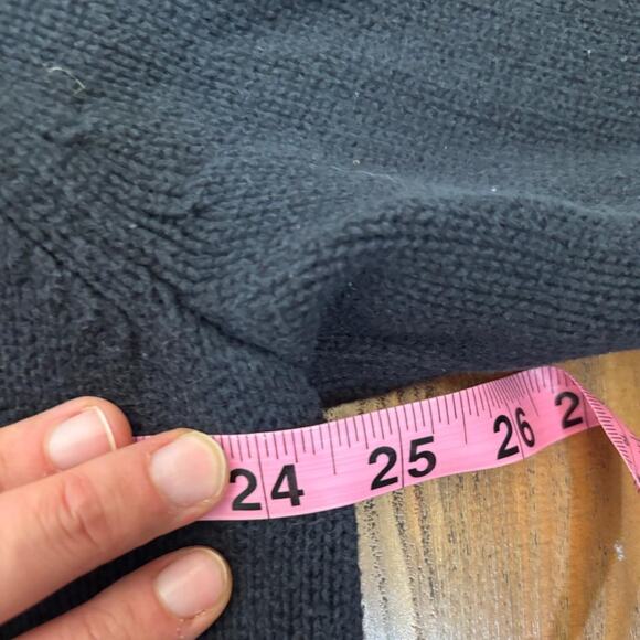 Black Gap XL Button-Up Cardigan Sweater 100% Cotton - Picture 6 of 6